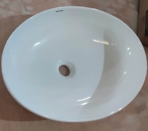 Раковина накладная Mixxus Premium ELLIPSE-0102 515х400х130mm (MP6551) №3
