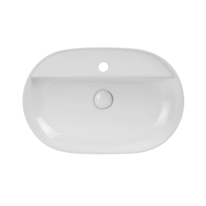 Раковина накладная Mixxus Premium ELLIPSE-0204 600х380х115mm с отверстием под смеситель (MP6679) №4