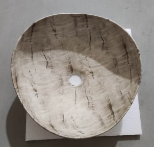 Раковина накладна Mixxus Premium WAVE-0103 MARBLE 380х380х170mm (MP6532) №5