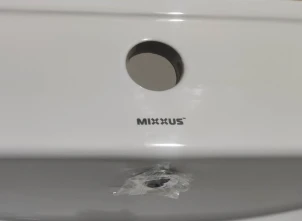 Раковина меблева Mixxus Premium CUBIC-1501 610х460х170mm з отвором під змішувач та переливом ( №3