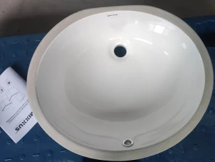 Раковина врізна під стільницю MIXXUS PREMIUM TOPPER-1701 495х405х205mm з переливом (MP6568) №6