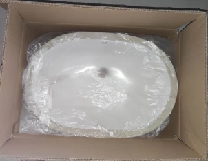 Раковина врізна під стільницю MIXXUS PREMIUM ELLIPSE-1701 570х385х205mm з переливом (MP6566) №4