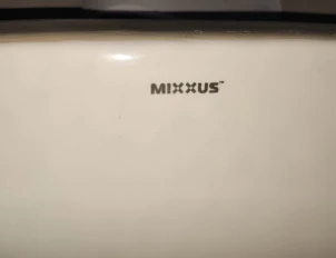 Раковина врізна під стільницю MIXXUS PREMIUM ELLIPSE-1701 570х385х205mm з переливом (MP6566) №5