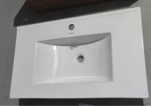 Раковина меблева Mixxus Premium CUBIC-1503 810х460х170mm з отвором під змішувач та переливом ( №3
