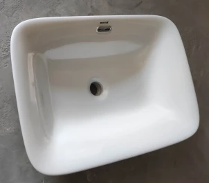 Раковина врезная на столешницу Mixxus Premium STYLE-1601 590х420х180mm с переливом (MP6570) №6