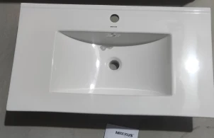 Раковина меблева Mixxus Premium CUBIC-1503 810х460х170mm з отвором під змішувач та переливом ( №6
