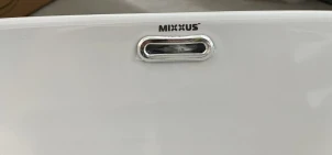 Раковина врізна на стільницю Mixxus Premium ELLIPSE-1601 600х400х190mm з переливом (MP6569) №4