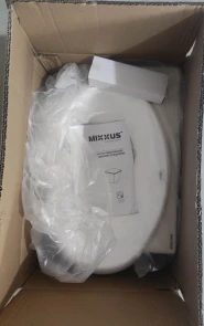 Раковина підвісна Mixxus Premium DIVERSE-1201-R 400х215х140mm з отвором під змішувач та перелив №7