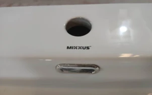 Раковина підвісна Mixxus Premium QUADRO-0206 600х360х130mm з отвором під змішувач та переливом №10
