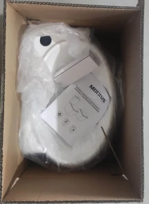 Раковина подвесная Mixxus Premium DIVERSE-1201-L 400х215х140mm с отверстием под смеситель и перелив №6