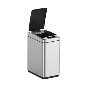 Мусорное ведро сенсорное прямоугольное Koer TC-020408-02 8 л цвет нержавейка (KR5588) №2