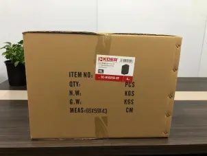 Мусорное ведро с плавным закрытием прямоугольное Koer TC-010315-07 15 л цвет графит (KR5604) №8