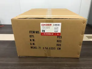 Мусорное ведро с плавным закрытием прямоугольное Koer TC-010306-02 6 л цвет нержавейка (KR5600) №3