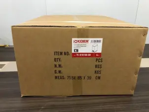 Мусорное ведро с плавным закрытием прямоугольное Koer TC-010108-08 8 л цвет белый (KR5592) №4