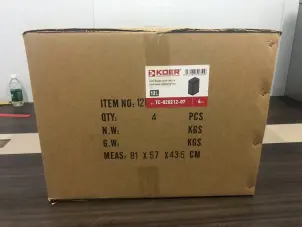 Мусорное ведро сенсорное прямоугольное Koer TC-020212-07 12 л цвет графит (KR5585) №6