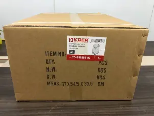 Мусорное ведро с плавным закрытием прямоугольное Koer TC-010206-02 6 л цвет нержавейка (KR5594) №8