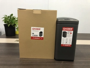 Мусорное ведро сенсорное прямоугольное Koer TC-020408-07 8 л цвет графит (KR5590) №9