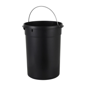 Відро для сміття з плавним закриттям кругле Zerix Solo-TC0205 SS Color 5л колір нержавіюча сталь (ZX5888) №8