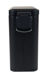 Мусорное ведро с плавным закрытием прямоугольное Zerix Sansa-TC0105 Black 5 л цвет черный (ZX5894) №9