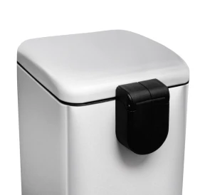 Мусорное ведро с плавным закрытием квадратное Mixxus Style-TC0106 SS Color 6л цвет нержавейка (MI70 №5