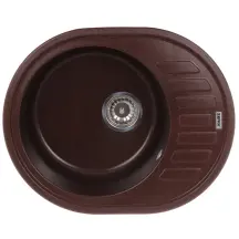 Мойка кухонная Zerix ZS-6250R-12 Коричневая (ZX4552)
