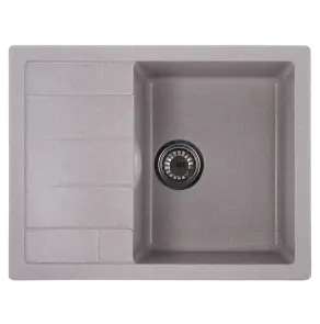 Мойка кухонная Zerix ZS-6550S-07 Мраморная (ZX4542) №1