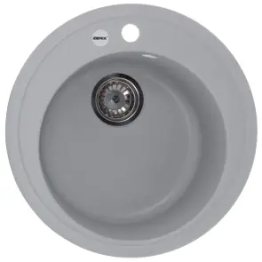 Мийка кухонна Zerix ZS-510R-09 Сіра (ZX4535) №1