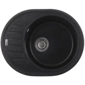 Мойка кухонная Zerix ZS-6250R-13 Графитная (ZX4553) №1