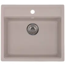 Мийка кухонна Zerix ZS-5751S-06 Бежева (ZX4597) купити