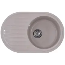 Мийка кухонна Zerix ZS-7750R-06 Бежева (ZX4557)