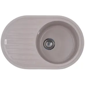 Мойка кухонная Zerix ZS-7750R-06 Бежевая (ZX4557) №1
