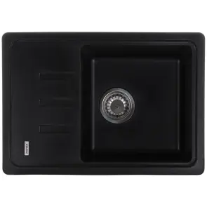 Мойка кухонная Zerix ZS-6243S-14 Черный металлик (ZX4578) №1