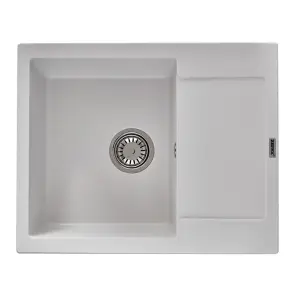 Мойка Zerix ZS-6250S-01 White (ZX4587) №1