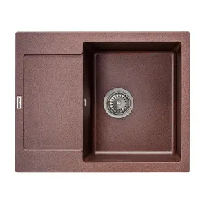 Мойка Zerix ZS-6250S-12 Коричневая (ZX4592) №1