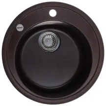 Мийка кухонна Zerix ZS-510R-12 Коричнева (ZX4536)