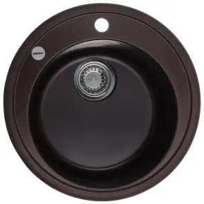 Мойка кухонная Zerix ZS-510R-12 Коричневая (ZX4536) №1