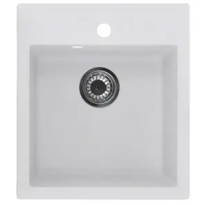 Мийка кухонна Zerix ZS-4651S-01 Біла (ZX4563) №1