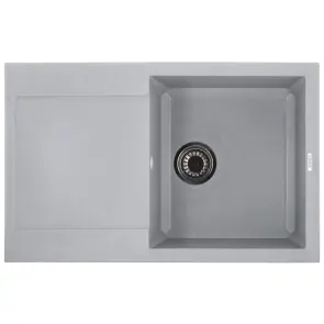 Мийка кухонна Zerix ZS-7950S-09 Сіра (ZX4583) №1