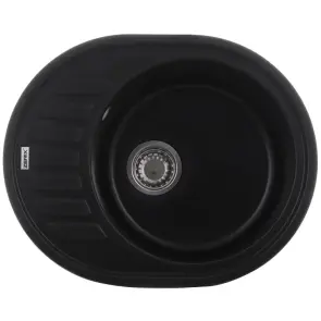 Мийка кухонна Zerix ZS-6250R-14 Чорний металік (ZX4554) №1