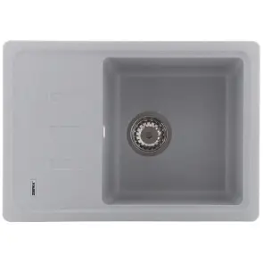 Мийка кухонна Zerix ZS-6243S-09 Сіра (ZX4575) №1