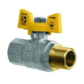 Кран шаровый Koer KG.208 - 1/2" FM ГШБ (газ) (KR4963) №3