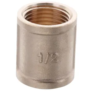 Муфта Koer KF.C06.WN - 1/2'' (Без нікелю) (KR3025) №1