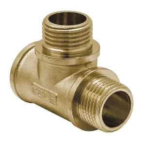 Трійник ВНН Koer KF.T06FMM.WN - 1/2'' (без нікелю) (KR3031) №1