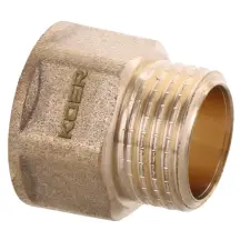 Подовжувач Koer WM.E06-15.WN - 1/2"-15мм Без нікелю (KR3009) купити