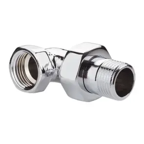 Сгон американка (хром) 1/2" угловой Koer KR.342.chr (KR2705) №1