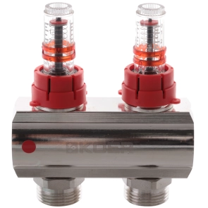 Коллекторный блок с расходомерами Koer KR.1110-04 1”x4 ways (KR2641) №4