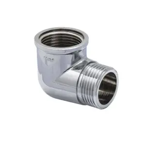 Кут 1'' НВ (хром) Koer KF.L10MF.CHR (KF0129) №1