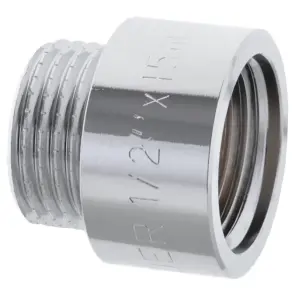 Удлинитель 1/2"-15мм (хром) Koer KF.E06-15.CHR (KF0093) №1