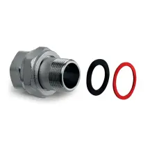 Зганяння американка прямий Koer KR.343 - 1“ (плоска прокладка) (KR4768)