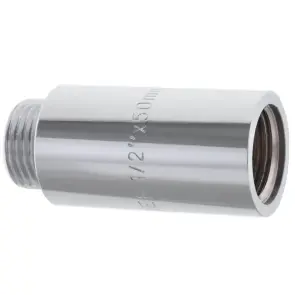 Удлинитель 1/2"-50мм (хром) Koer KF.E06-50.CHR (KF0098) №1